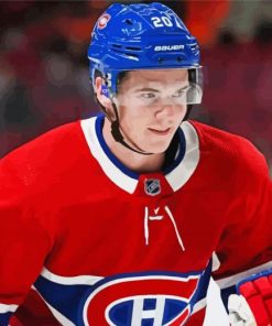 Montreal Canadiens Players Jesperi Kotkaniemi Paint By Numbers