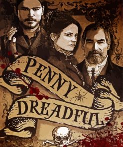 Penny Dreadful Poster Paint By Numbers