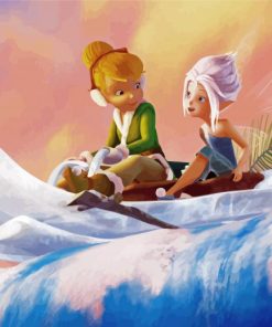 Periwinkle And Tinkerbell Cartoons Paint By Numbers