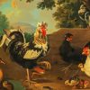 Rooster Chicken Family Art Paint By Number