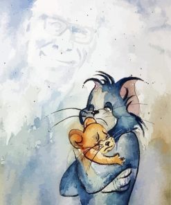 Sad Tom And Jerry Paint By Numbers