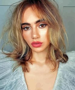 Suki Waterhouse Paint By Number