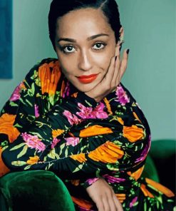 The Irish Actress Ruth Negga Paint By Number