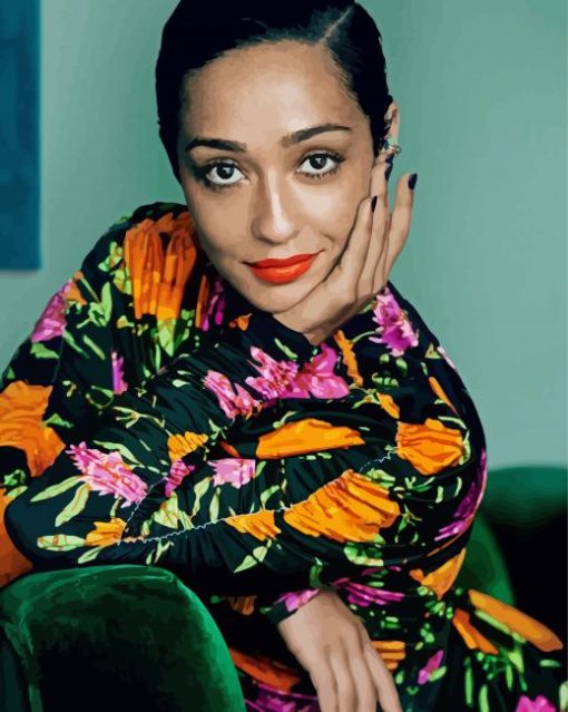 The Irish Actress Ruth Negga Paint By Number