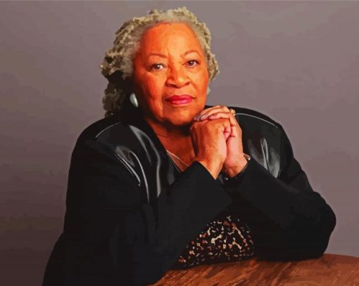 The Novelist Toni Morrison Paint By Numbers