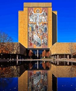 Touchdown Jesus Reflection Paint By Numbers