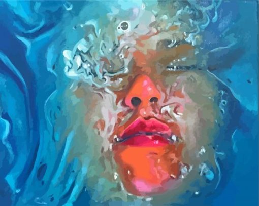 Underwater Face Art Paint By Numbers