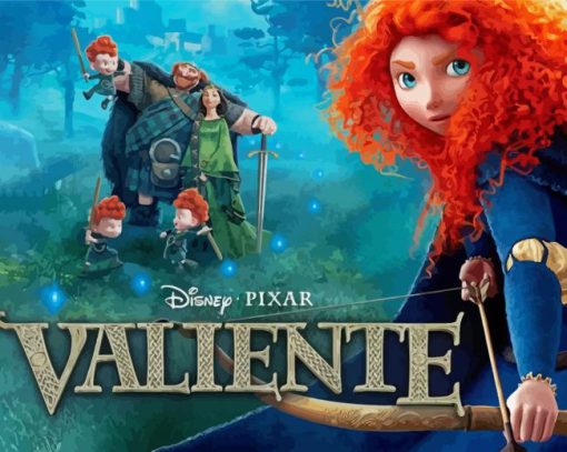 Valiente Disney Paint By Numbers