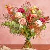 Wild Pastel Flowers Bouquet Paint By Numbers