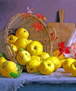 Yellow Quinces Paint By Numbers