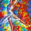 Abstract Woman Dancing Paint By Number