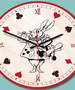 Alice Clock Paint By Numbers