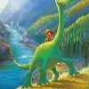 Arlo And Spot The Good Dinosaur Paint By Number