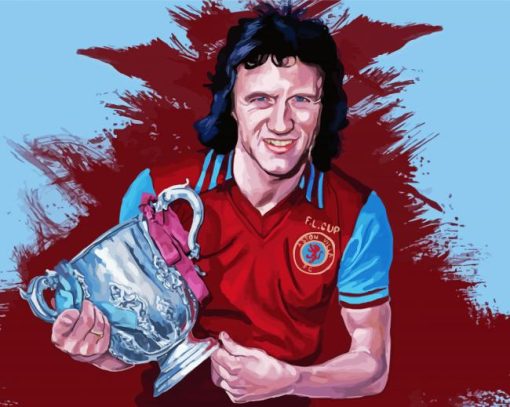 Aston Villa Art Paint By Numbers