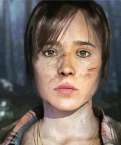 Beyond Two Souls Character Paint By Number