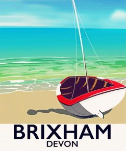 Brixham Poster Paint By Number