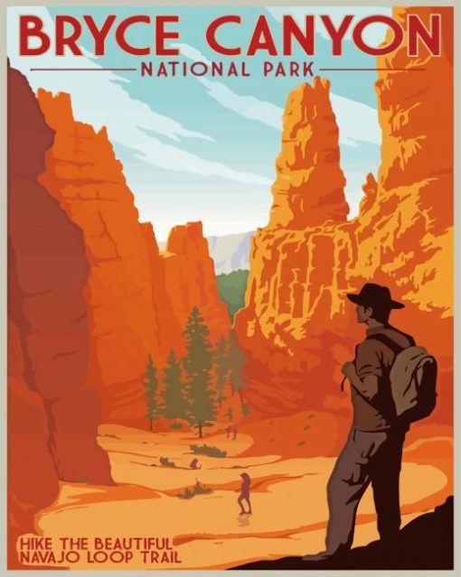 Bryce National Park Paint By Numbers