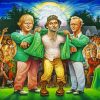 Caddyshack Characters Art Paint By Numbers