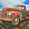 Chevy 1950 Art Paint By Numbers