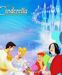 Cinderella Characters Paint By Numbers