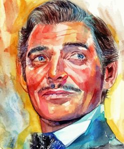 Clark Gable Art Paint By Numbers