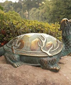 Dragon Turtle By Stan Watt Paint By Number