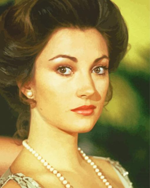 Elise Mckenna Somewhere In Time Movie Paint By Numbers