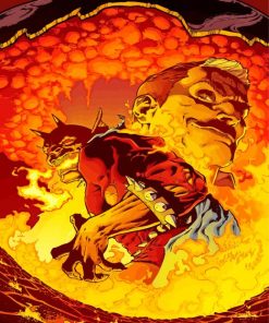 Etrigan The Demon Character Paint By Numbers