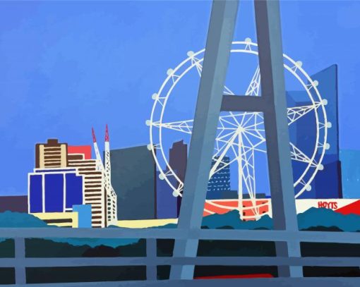 Ferris Wheel Paint By Numbers