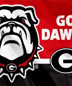 Go Dawgs Paint By Numbers