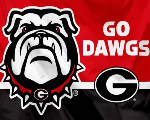 Go Dawgs Paint By Numbers