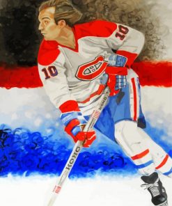 Guy Lafleur Art Paint By Numbers