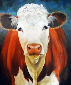 Hereford Cattle Paint By Numbers