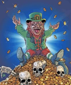 Leprechaun Horror Paint By Numbers