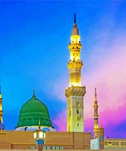 Madinah Saudi Arabia Paint By Numbers