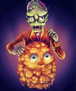 Plants Vs Zombies Video Game Characters Art Paint By Numbers