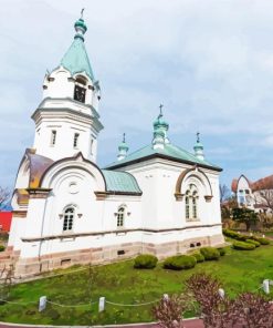 Russian Orthodox Church Hakodate Paint By Numbers