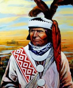 Seminole Indian Paint By Numbers