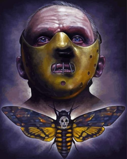 Silence Of The lambs Poster Paint By Numbers