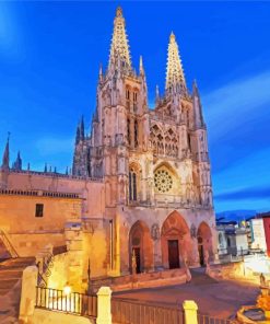 Spain Burgos Cathedral Paint By Numbers