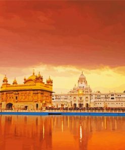 Sri Harmandir Sahib Paint By Numbers