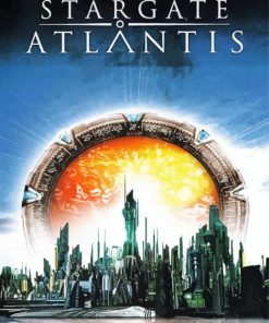 Stargate Atlantis Poster Paint By Number