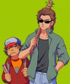 Steve Harrington Dustin Henderson Art Paint By Number