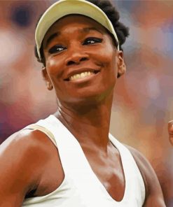 Tennis Player Venus Williams Paint By Numbers