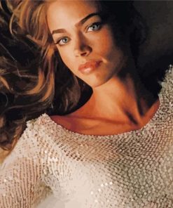 The Beautiful Denise Richards Paint By Numbers