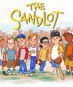 The Sandlot Illustration Paint By Number