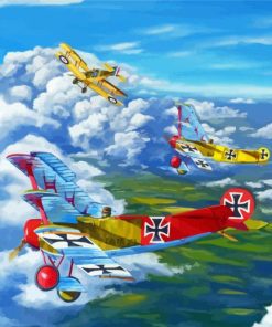 The Triplanes Paint By Numbers