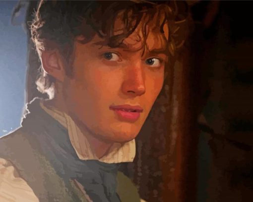 Toby Regbo From Treasure Island Paint By Numbers