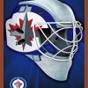 Winnipeg Jets Helmet Paint By Numbers