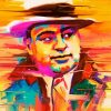 Abstract Al Capone Art Paint By Numbers